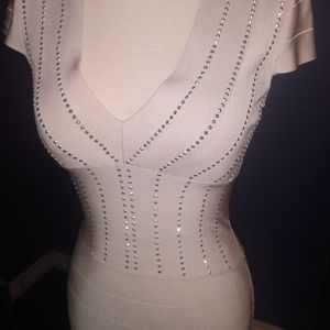 Bebe Bobycon Form Fitted Dress